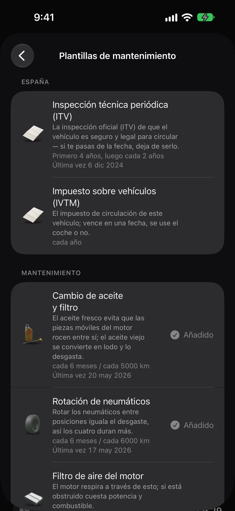 Valores predeterminados legales para tu país
