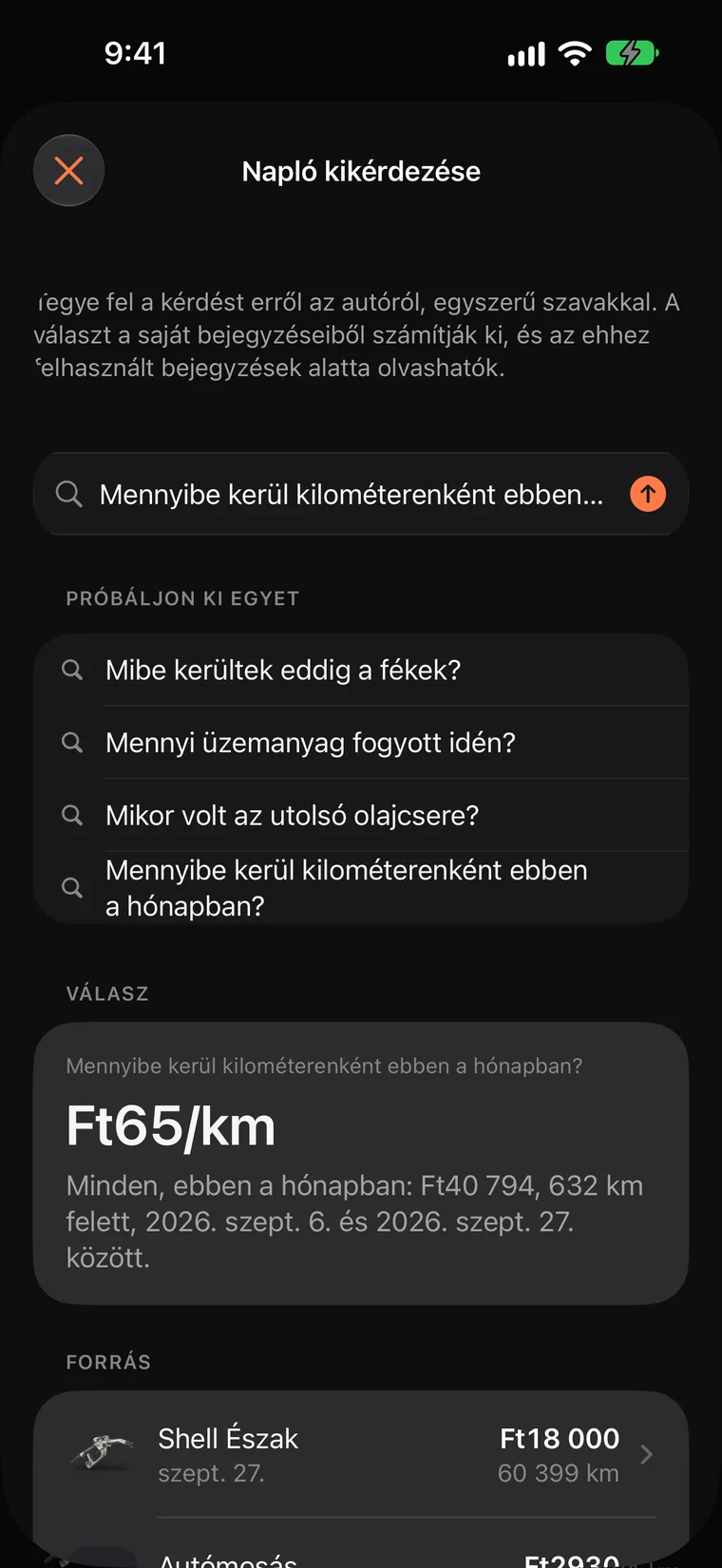 Kérdezd a naplódat a saját szavaiddal Apple Intelligence-t futtató iPhone-okon (az általa támogatott nyelveken)