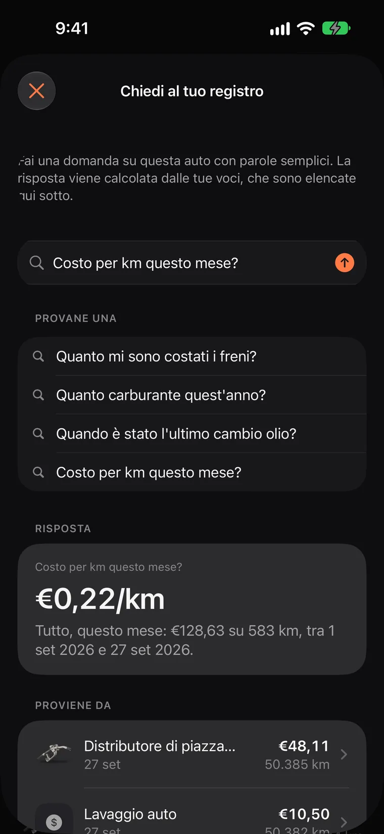 Chiedi al tuo registro con parole tue sugli iPhone con Apple Intelligence