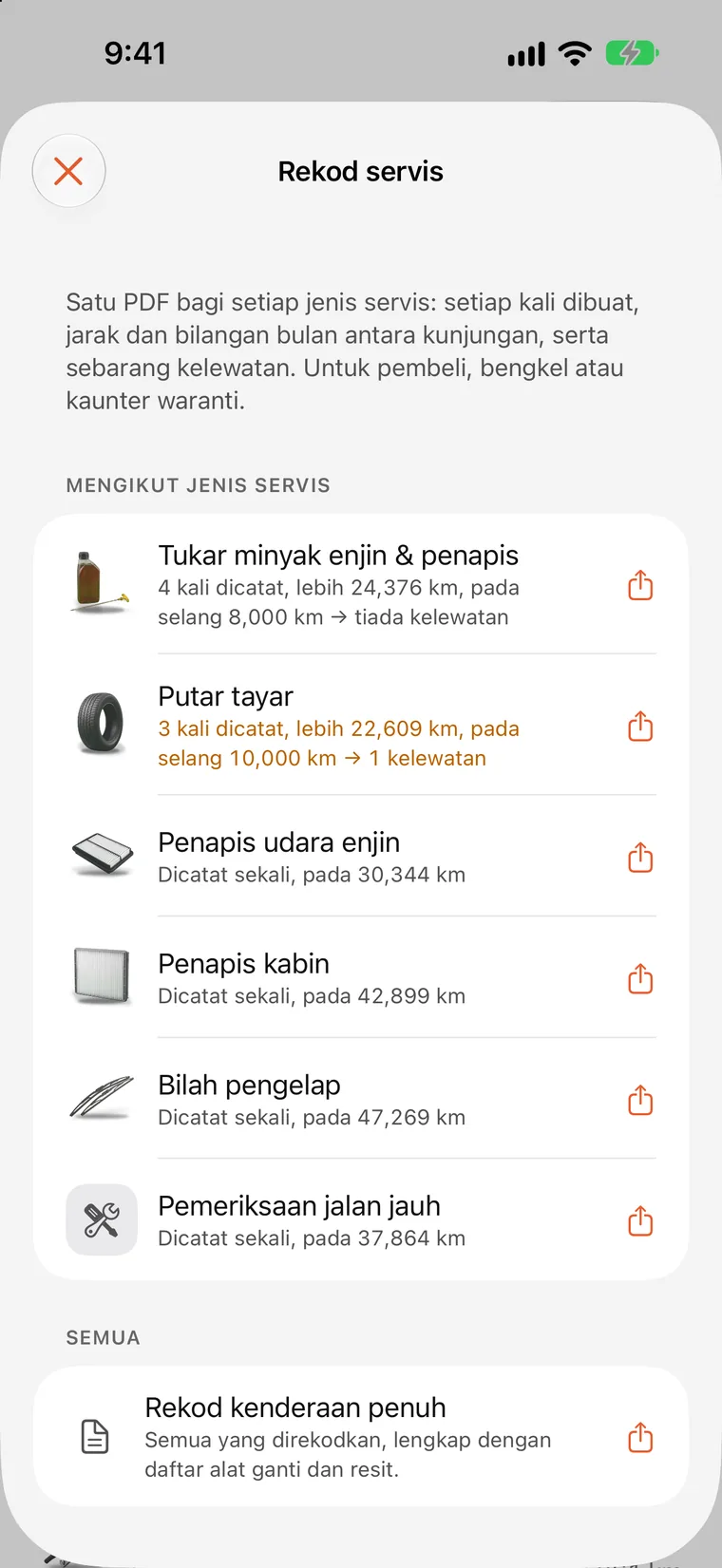 Ada buktinya
