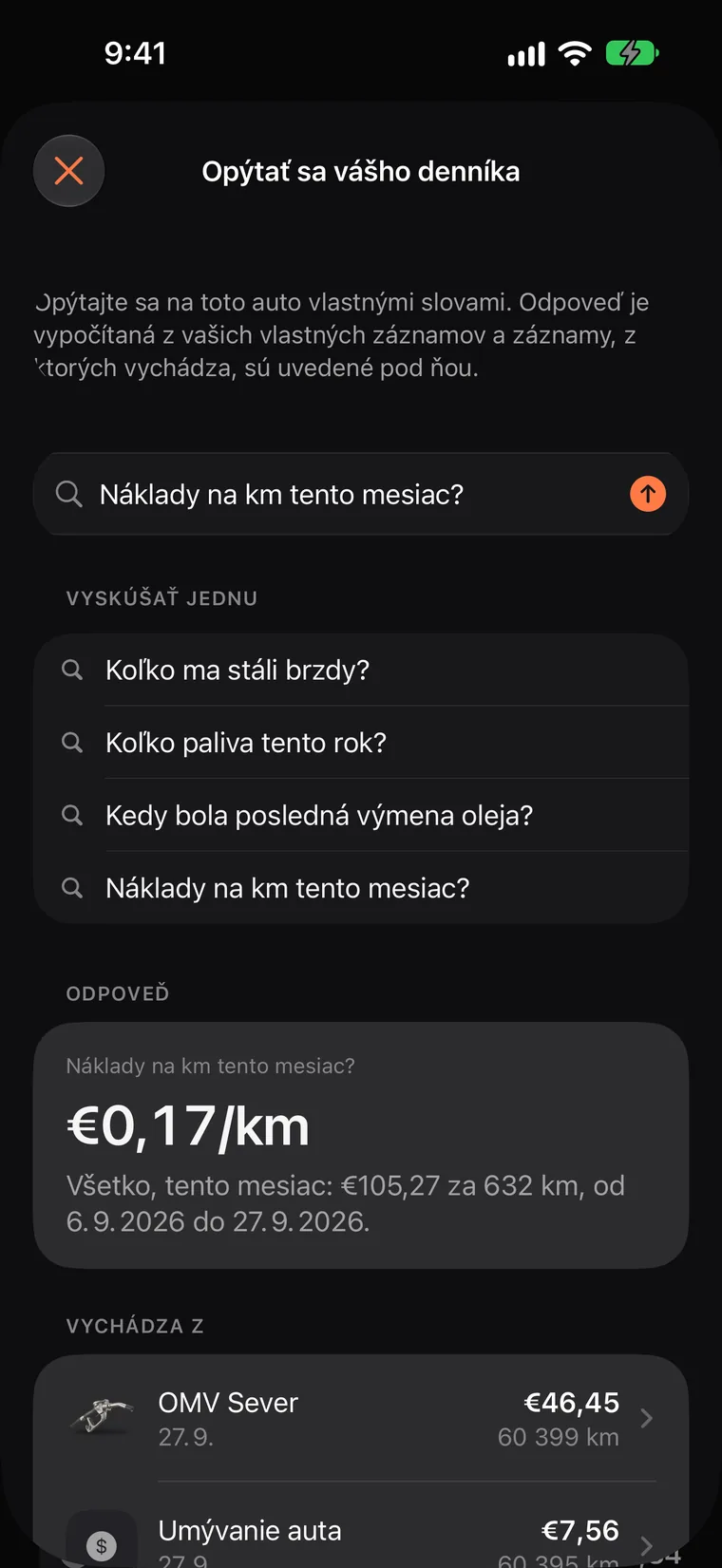 Opýtajte sa denníka vlastnými slovami na iPhonoch s Apple Intelligence (v jazykoch, ktoré podporuje)